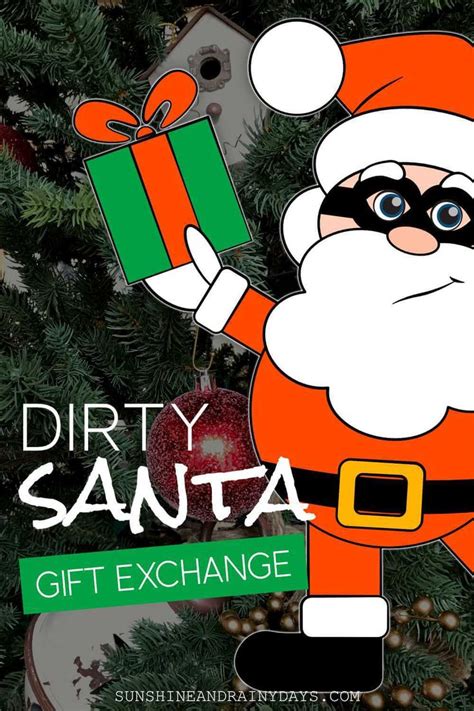 naughty santa gift exchange.